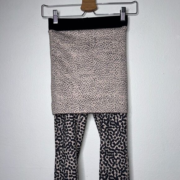 Lululemon Wunder Under SE Dance Skirt Leggings Animal Print Size 2 - Picture 5 of 9